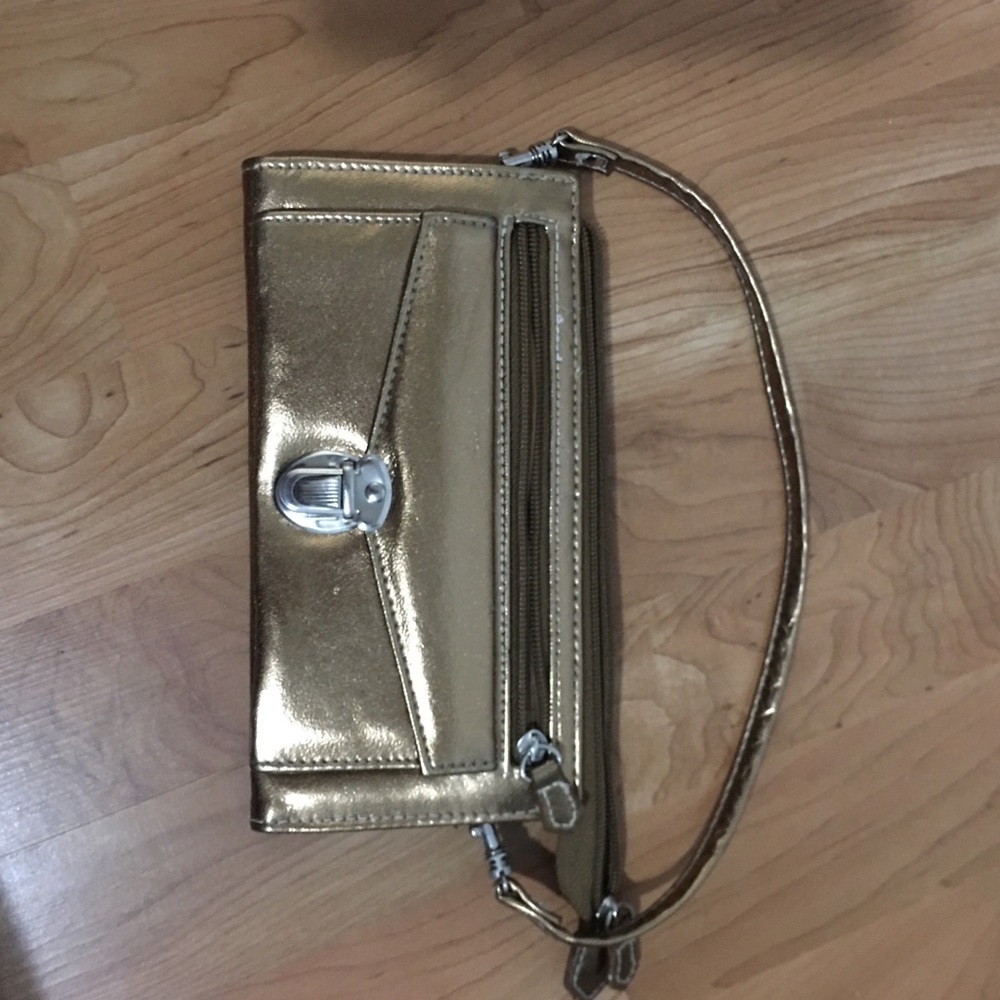 Y2K Vintage Gold Handbag - Picture 2 of 6